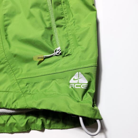 Nike Women's ACG 3 Outer Layer Nike Fit Storm Hooded Jacket Size Medium Green - Picture 7 of 10